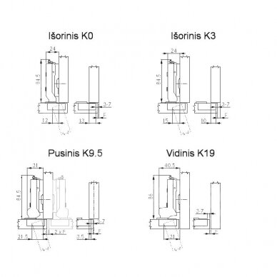 GRASS TIOMOS 110° hinge 2