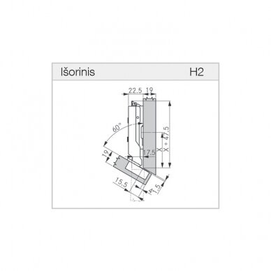 GRASS TIOMOS 120°/-30A hinge 2