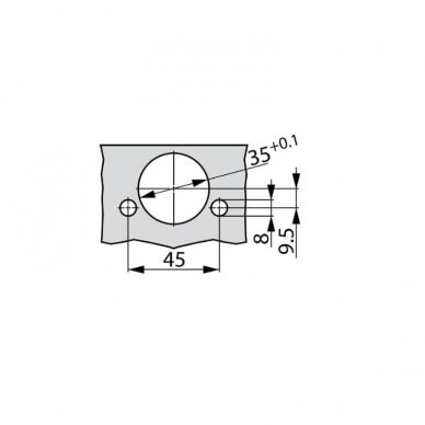 GRASS TIOMOS 160° IMPRESSO hinge 3