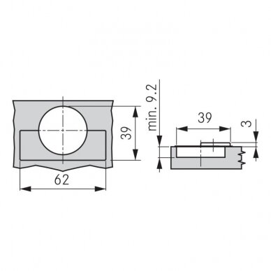 GRASS TIOMOS  hinge M9 2