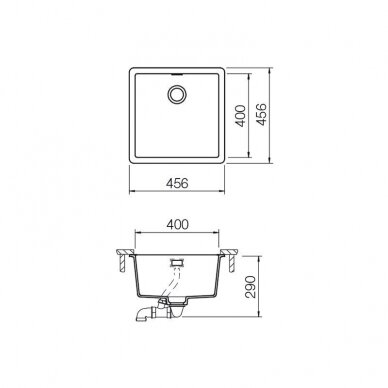 GREENWICH N-100 Flush mount 3