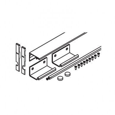 HAWA Concepta III Connector set 55 mm