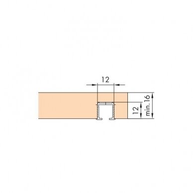 Alumīnija sliede-vadotne 5