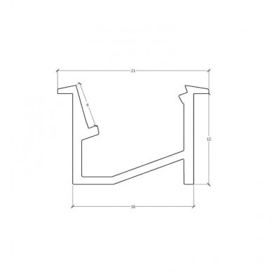 LED profile Groove Maxi 70 1