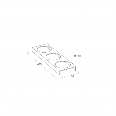 Jars holder for system BELNET 1