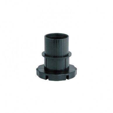 Plastic kitchen leg with separate fixing socket, 28 mm