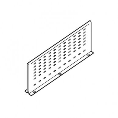 Dividing wall for TANDEMBOX high fronted pull-out