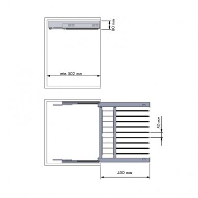 Roller trouser holder CHIC 2