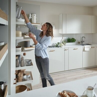 Pull-out shelf system for high cabinets "PLENO MAXI PLUS" 2