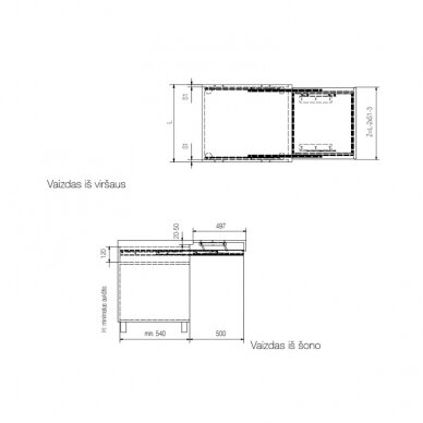 Pull-out work table "OPLA TOP" 3