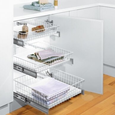 Pull-out inner basket - drawer KOBRA PLUS, width-adjustable