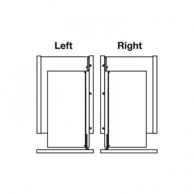 Pull out framewith ballbearing runners with 2 baskets 2