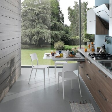 Pull-out drawer table "LUNCH"