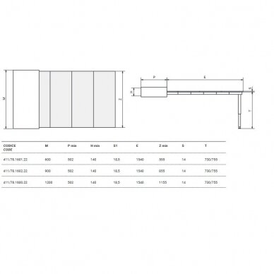 Pull-out table "PARTY MENSOLA" 3