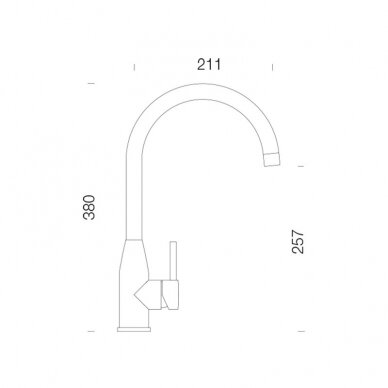 Mixer tap KAVUS 2