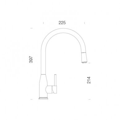 Mixer tap KAVUS 2