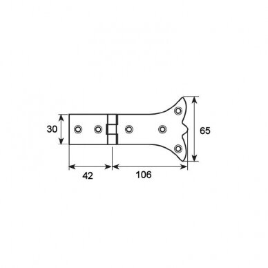 Empire style hinges 1