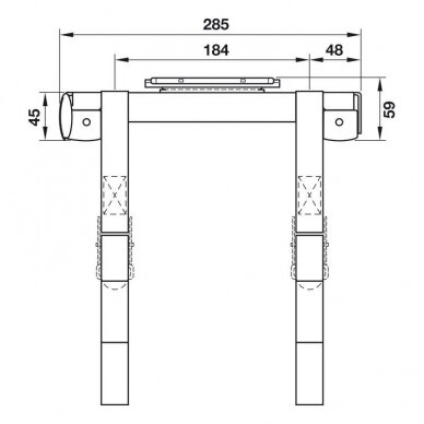 Rack for processor 1