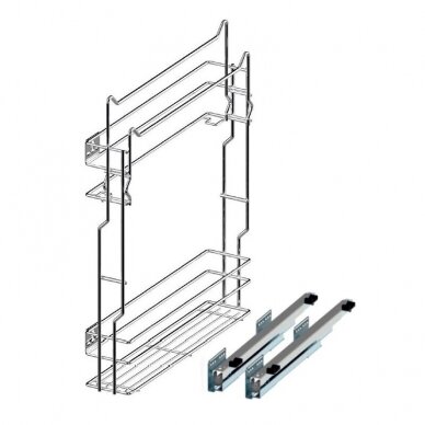 Izvelkams grozs ar pakaramo dvieļiem 150 mm