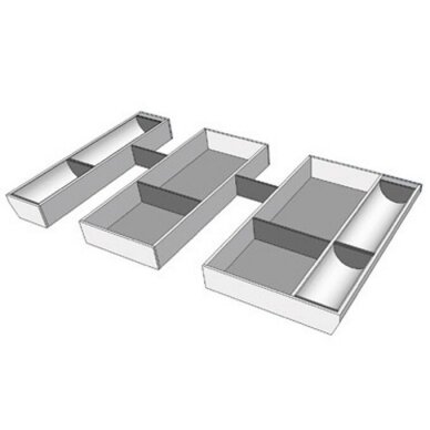 Cutlery insert INOX LINE 66