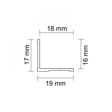 L-shape profile 1