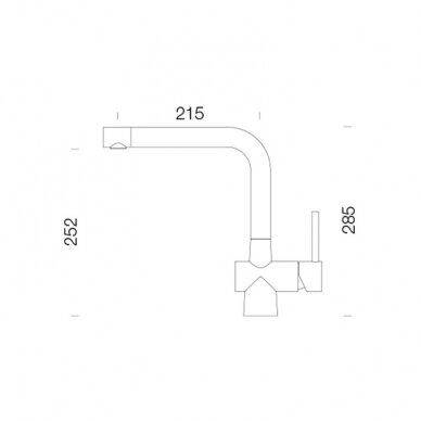 Mixer tap LAIOS 2