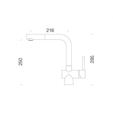 Mixer tap LAIOS 3