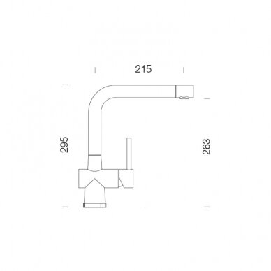 Mixer tap LAIOS W 2