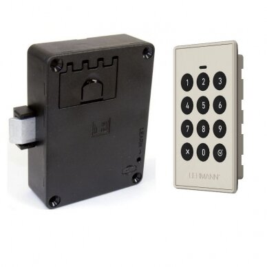 Electronic spring bolt lock M410 with keypad 7