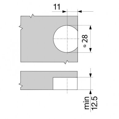 Shelf holder Blum 1