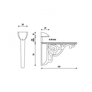 Shelf bracket G.8050 3