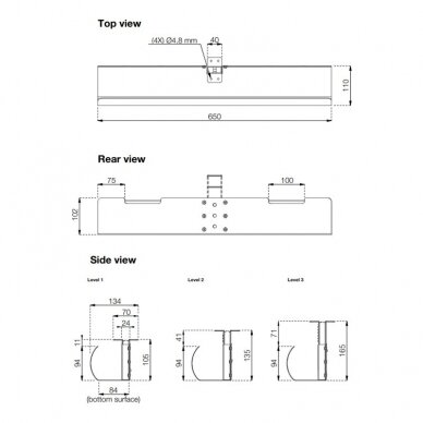 Cable tray LiftPipe 6