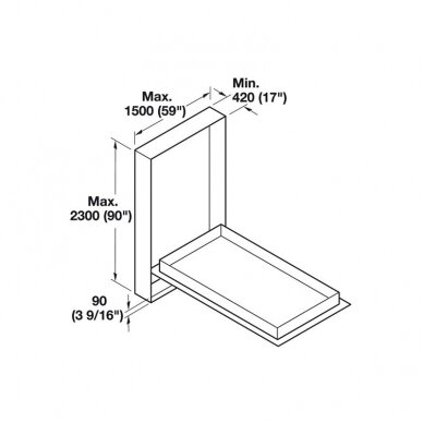 Bed lift up mechanism "BATUTTO" 3