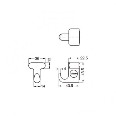 Magnetinė pakabėlė SU.MJ-45I 1