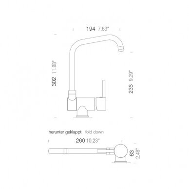 Mixer tap MAIA 5