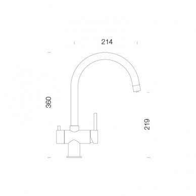 Mixer tap ARES 2