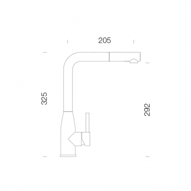 Mixer tap KETO 3