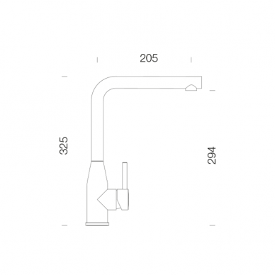 Mixer tap KETO 3