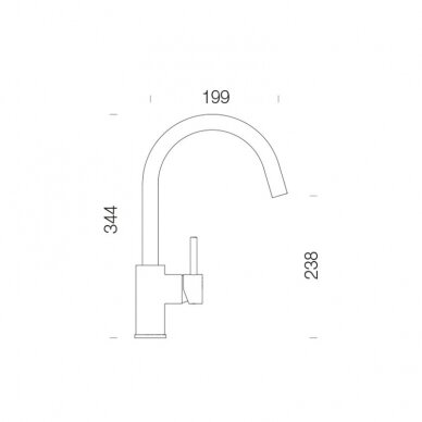 Mixer tap PLUTOS 2