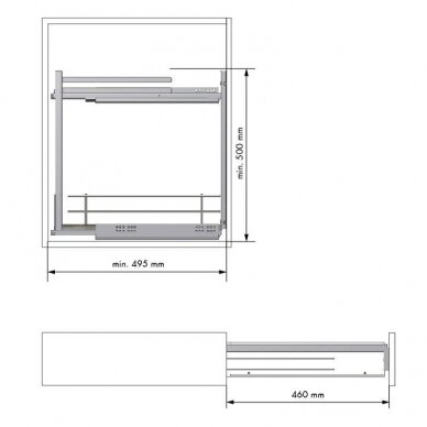 MC towel rail extension 2