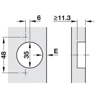 "METALLA A" hinges 2