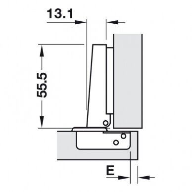 "METALLA A" hinges 3