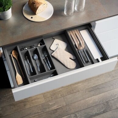 Modular cutlery trays