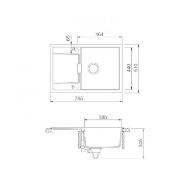 MONO D-100 Flush mount 3