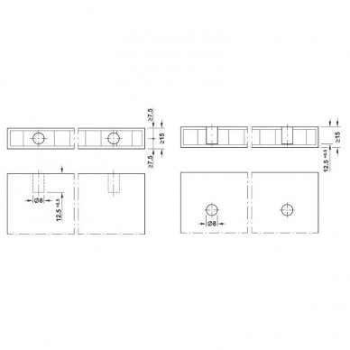 Peidetud pistik RTA Ixconnect SC 8/25 3