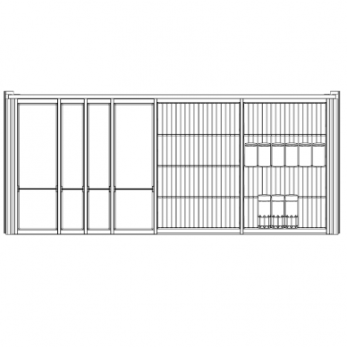 Cutlery trays "FLEX LINE" with spice inserts 10