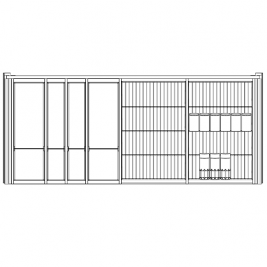 Cutlery trays "FLEX LINE" with spice inserts 11