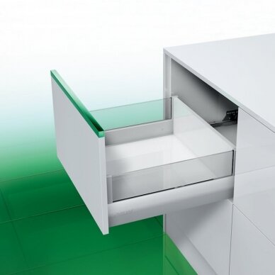 "Nova Pro Deluxe Crystal" drawer H - 90 mm with height extension panel