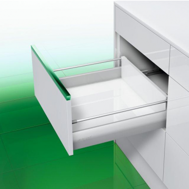 "Nova Pro Deluxe" drawer H- 90+X mm with railing