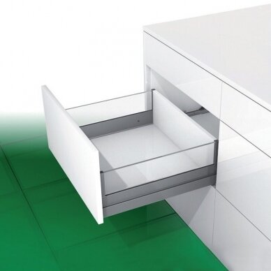 „Nova Pro Scala“ CRYSTAL drawer for slide-in elements H-94 mm